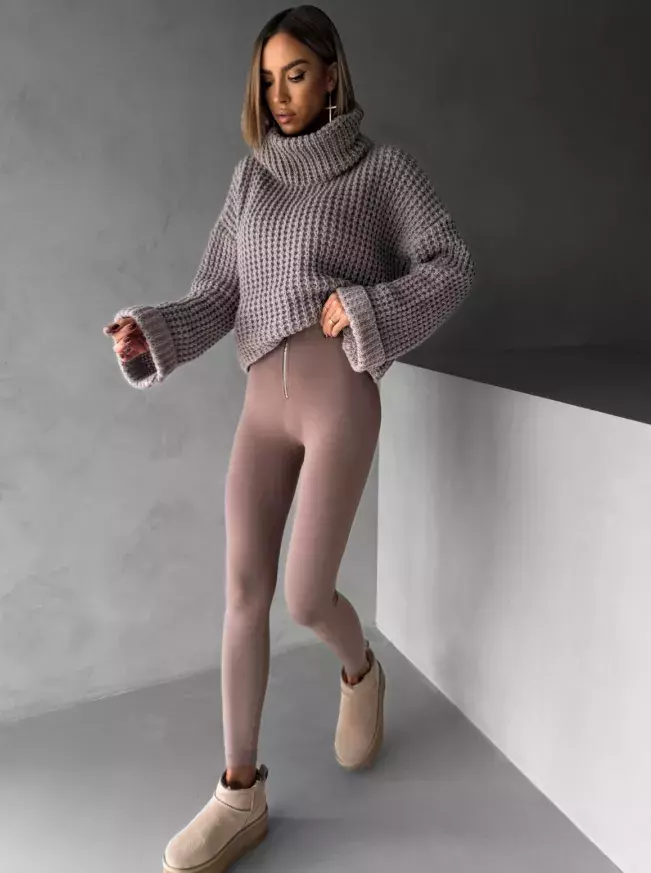 Kalhoty s vysokým pasem