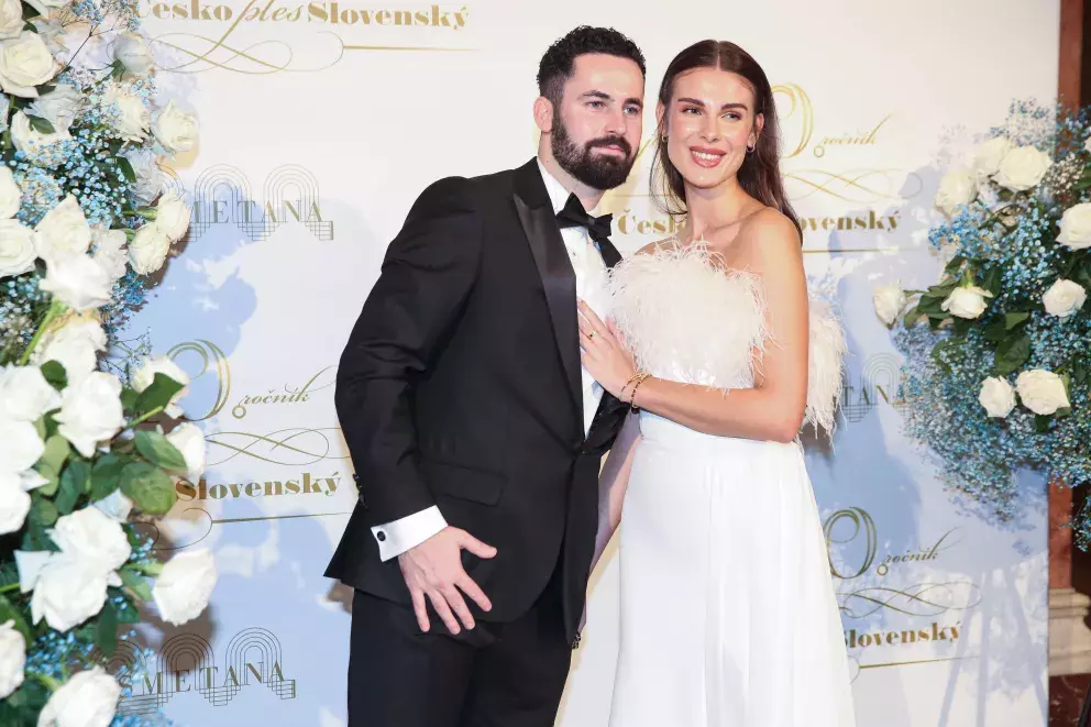 Matěj Dejdar s přítelkyní