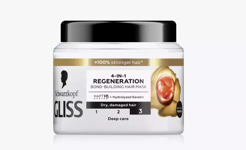 Gliss Total Repair, regenerační maska pro suché a poškozené vlasy