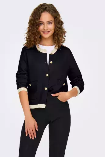 ONLY Kardigan, Černá