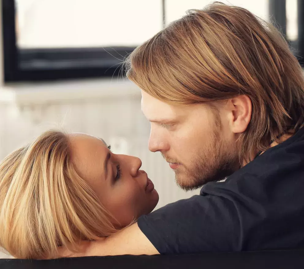 muž, žena, láska, objetí