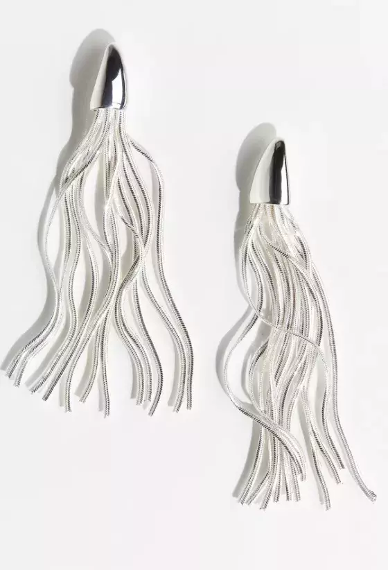 Náušnice z řetízků hadinka, H&M, 359 Kč