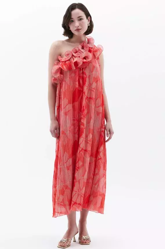 Maxi šaty přes rameno, OXXO, 2 399 Kč