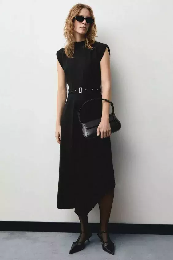 Asymetrické šaty, Mango, 1 599 Kč