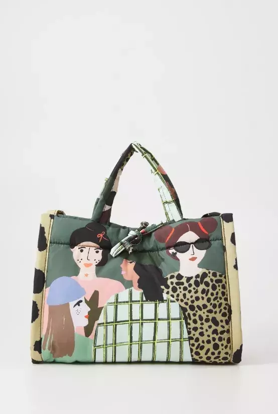 Designová textilní shopper taška, PARFOIS, 900 Kč