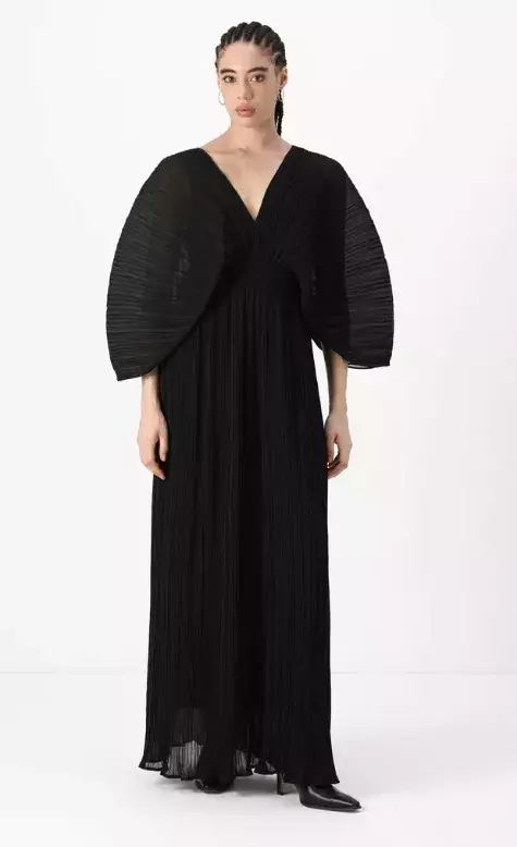 Plisované šaty s výraznými rukávy, Vero Moda, 1 092 Kč