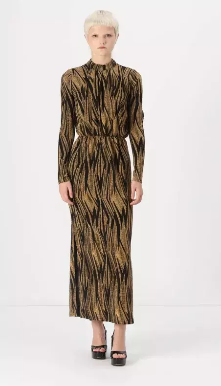 Černozlaté šaty, YAS, 1 632 Kč