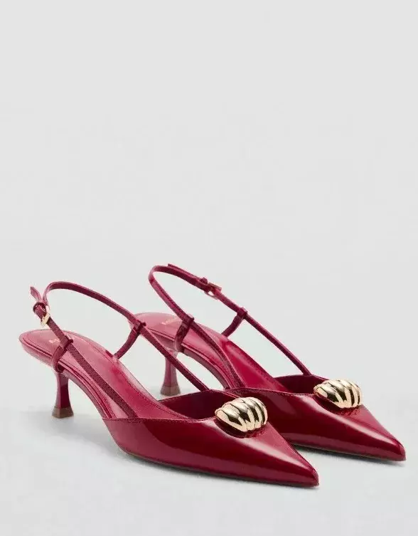 Vínové lodičky, Mango, 1 299 Kč