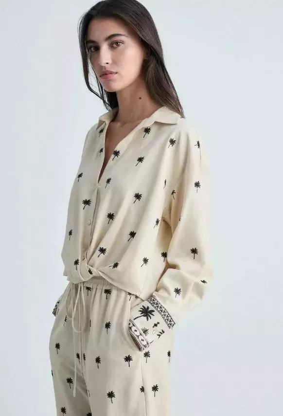 Béžová košile, Mango, 1 399 Kč