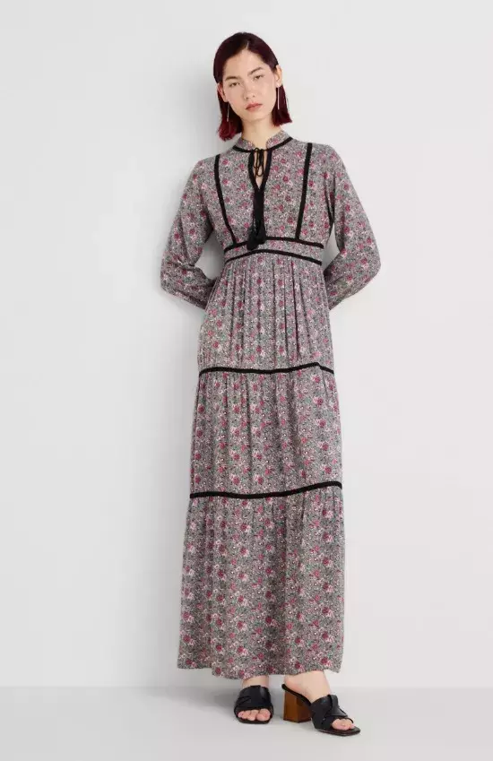 Vintage maxi šaty, Vero Moda, 720 Kč