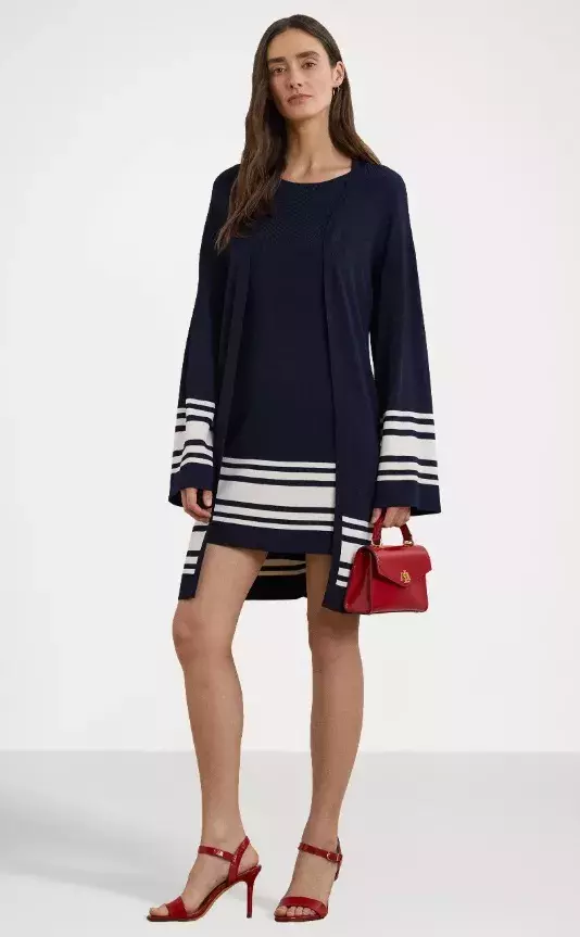 Elegantní námořnické šaty, Lauren Ralph Lauren Petite, 6 600 Kč