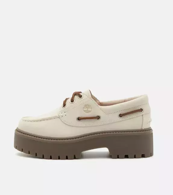 Námořnické boty na platformě, Timberland, 3 990 Kč