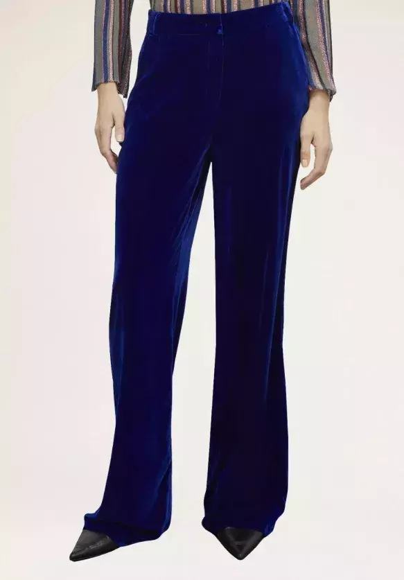 Temně modré sametové kalhoty, Motivi, 1 343 Kč