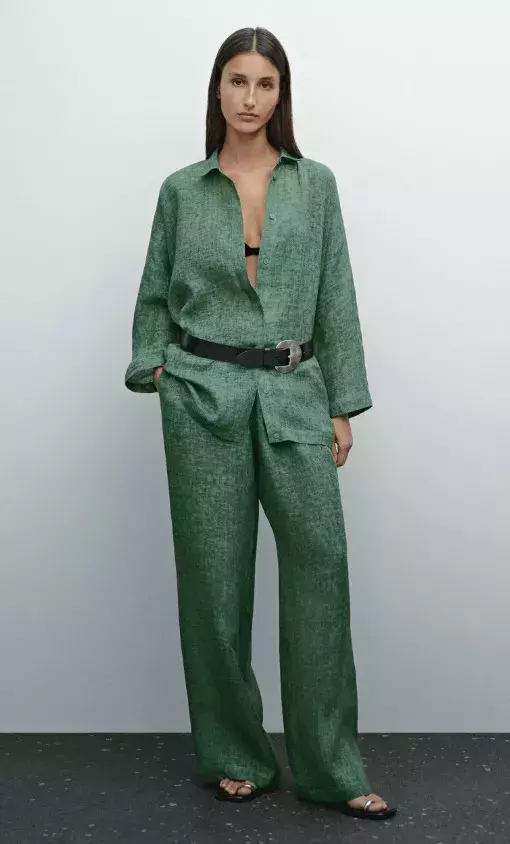 Lněná košile, Massimo Dutti, 2 699 Kč