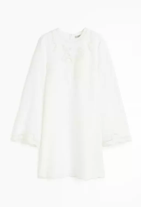 Šaty z lněné směsi, H&M, 1 459 Kč