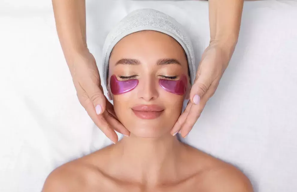 chladicí polštářky na kruhy pod očima