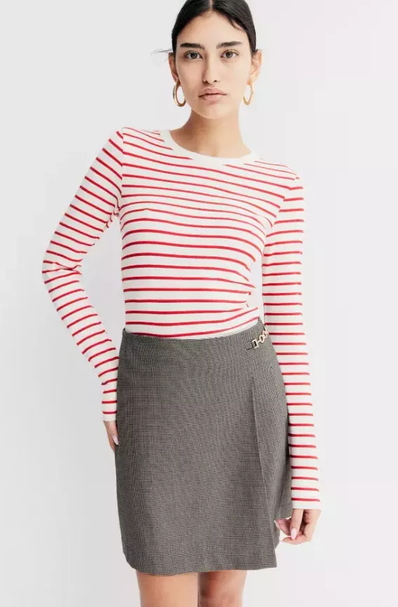 Žebrované žerzejové triko, H&M, 359 Kč