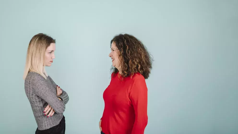 máma, dcera, problém