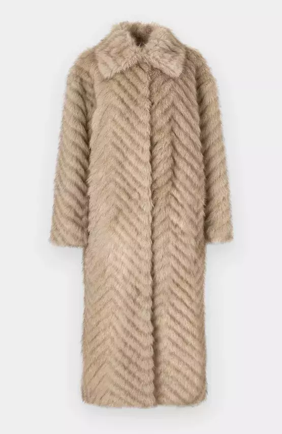 Dlouhý kožešinový kabát, STAND STUDIO, 11 815 Kč