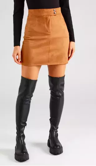 Letošní jaro volá po hnědých sukních a kalhotách