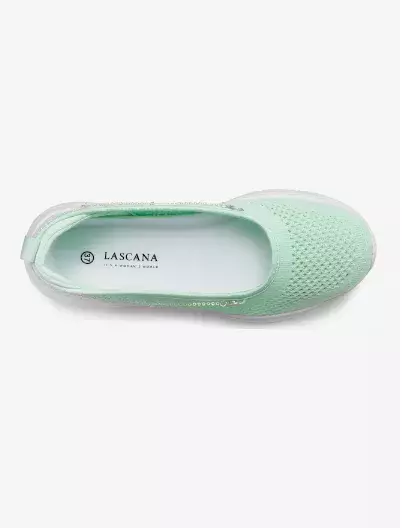 Baleríny z průhledné síťoviny