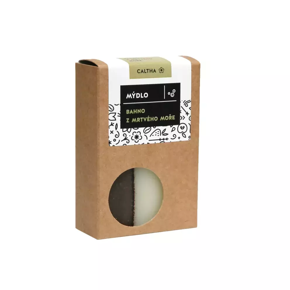 <p><strong>Tuhé mýdlo BAHNO Z MRTVÉHO MOŘE, Caltha, 140 Kč</strong></p>

<p>Peelingové mýdlo s rozmarýnem a přidaným bahnem z Mrtvého moře Caltha Tuhé mýdlo BAHNO Z MRTVÉHO MOŘE potěší problematickou pleť. Díky exfoliačnímu efektu „bahna“ pomáhá odstraňovat odumřelé buňky a vyčistí ucpané póry. Multifunkční rozmarýn má hojivé účinky a pokožku hloubkově tonizuje. Jeho vůně odstraňuje svalové napětí a poradí si i s bolestí hlavy. Mýdlo se pyšní pouze rostlinnými oleji jako je kokosový a olivový, které dodají pokožce hebkost a ochrání jí před nepříznivými vlivy počasí.</p>
