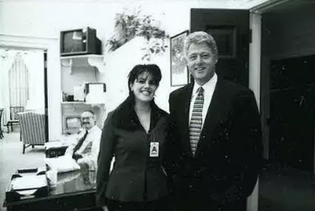Monica Lewinsky a Bill Clinton