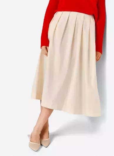 Midi sukně jako hit letošního jara