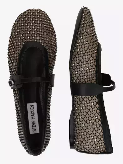 Baleríny z průhledné síťoviny