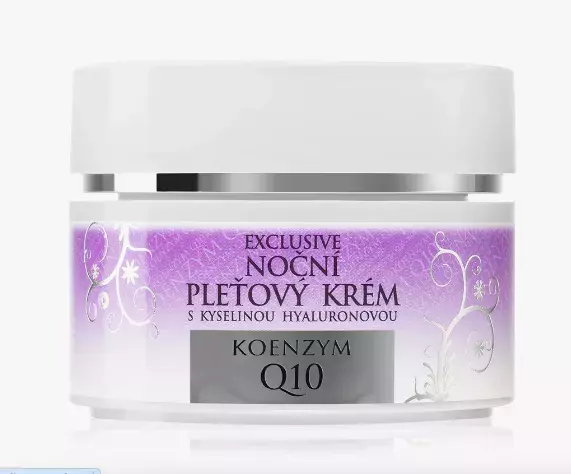 <p>Noční krém Bione Exclusive Q10, 109 Kč (prodává Notino)</p>
