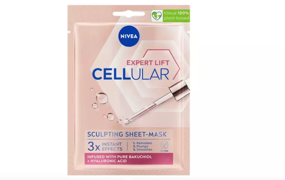  8990 Nivea Cellular Expert Lift Remodelační 10minutová textilní maska