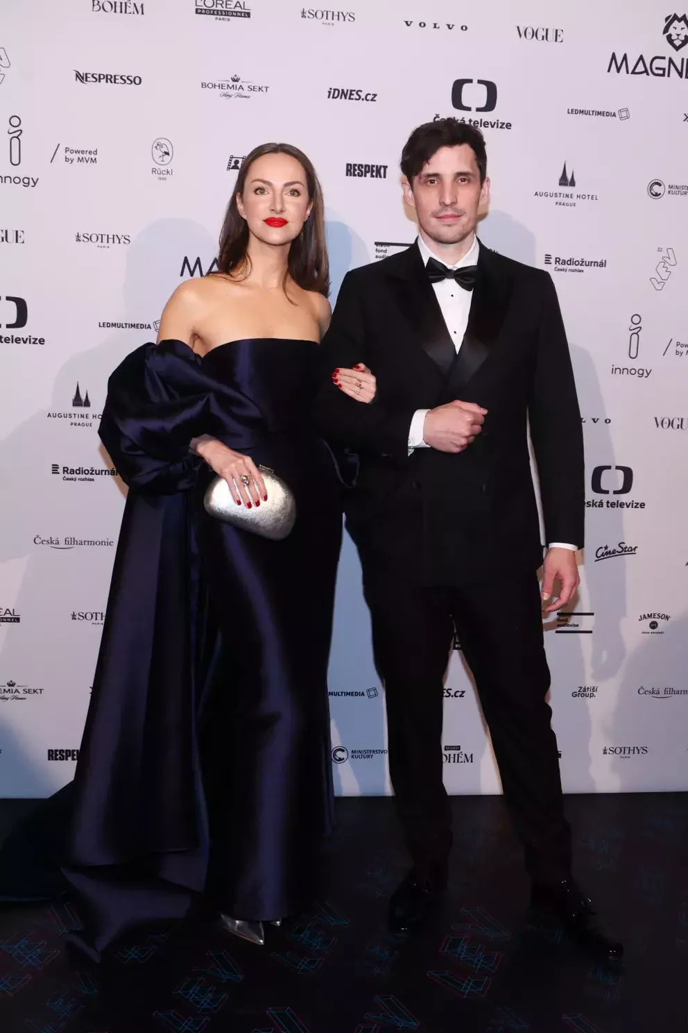 Čestmír Strakatý s manželkou