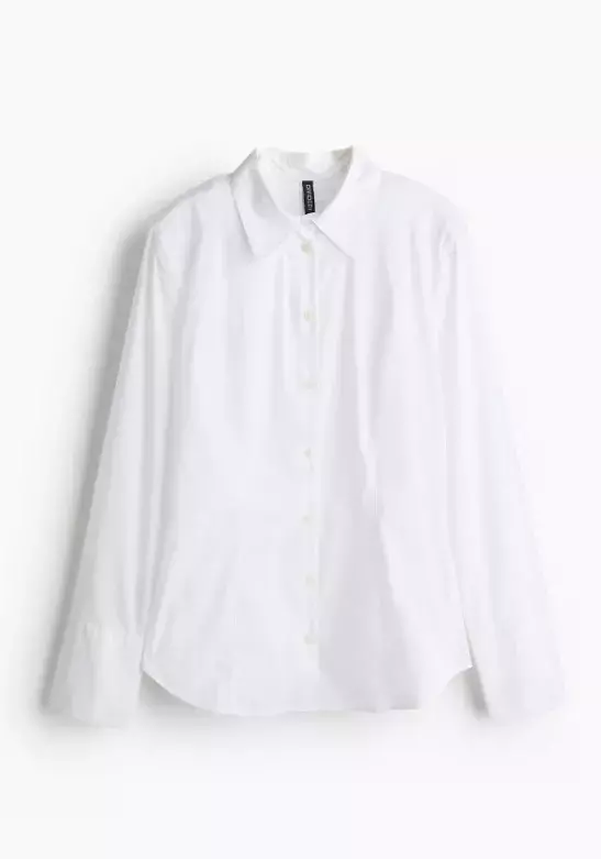 Košile s ramenními vycpávkami, H&M, 479 Kč