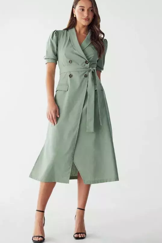 Šaty s knoflíky a vázankou, WILLA, 2 719 Kč