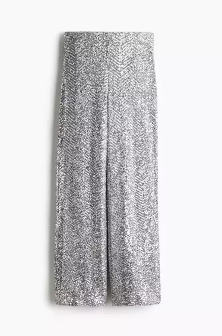 Flitrové kalhoty, H&M, 649 Kč