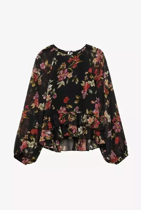 Květovaná halenka, Mango, 599 Kč