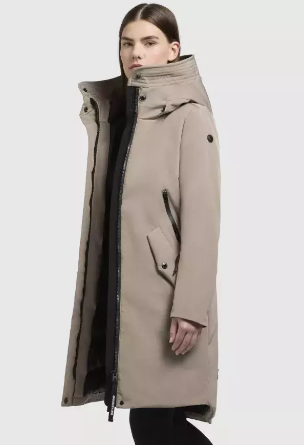 Parka s vysokým límcem, khujo, 3 913 Kč