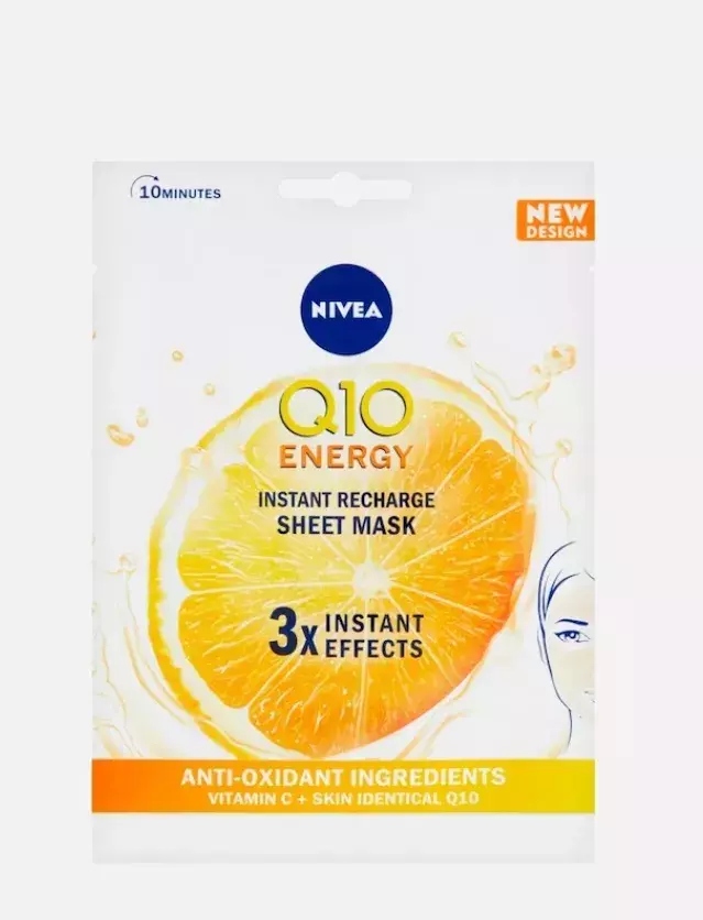 Nivea textilní pleťová maska s koenzymem Q10, Douglas, 79 Kč