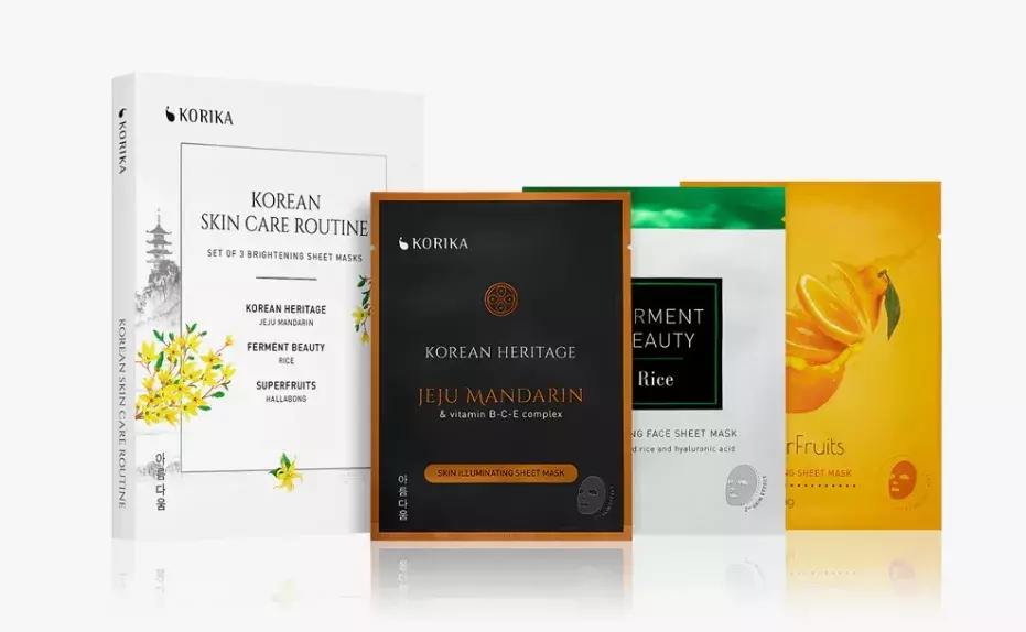 Sada pro rozjasnění pleti, KORIKA, 308 Kč