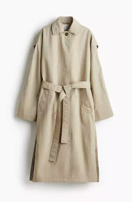 Trenčkot s dolními rozparky, H&M, 1 699 Kč