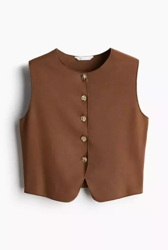 Žerzejová vesta, H&M, 479 Kč