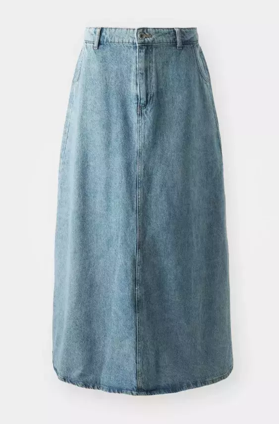 Denimová maxi sukně, ONLY, 1 020 Kč