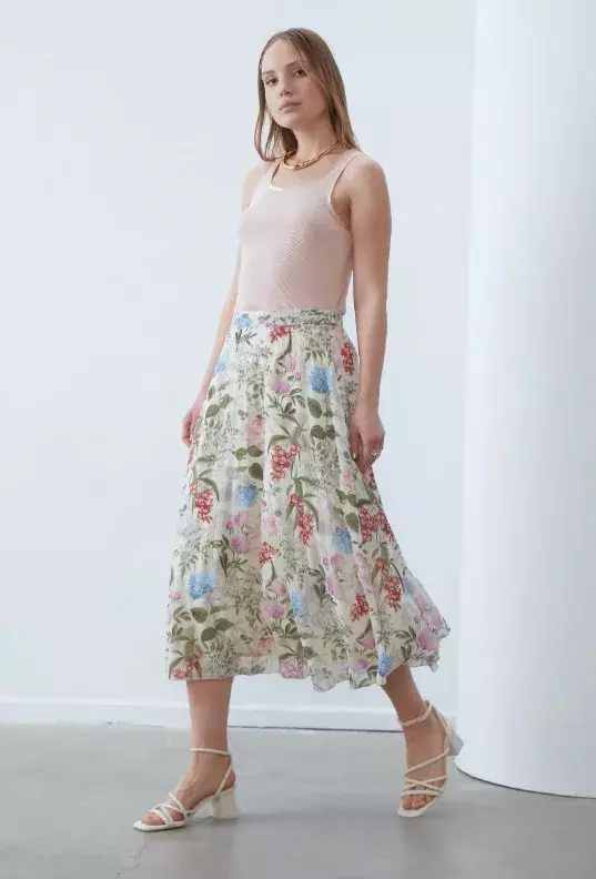 Květinová plisovaná sukně, Anna Field, 1 010 Kč