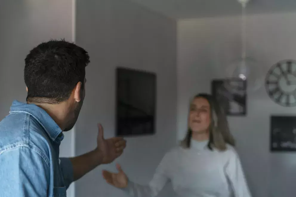 muž, žena, hádka, problémy