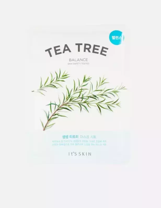 Textilní pleťová maska s Tea Tree olejem, Douglas, 49 Kč