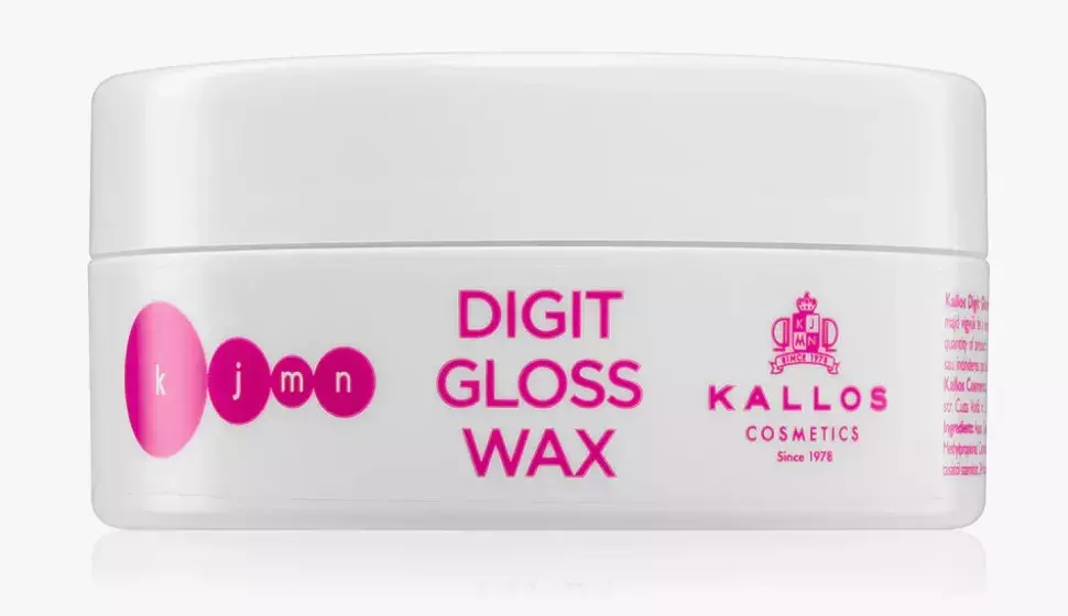 Tvarující vosk pro lesk a hebkost vlasů, Kallos, 188 Kč