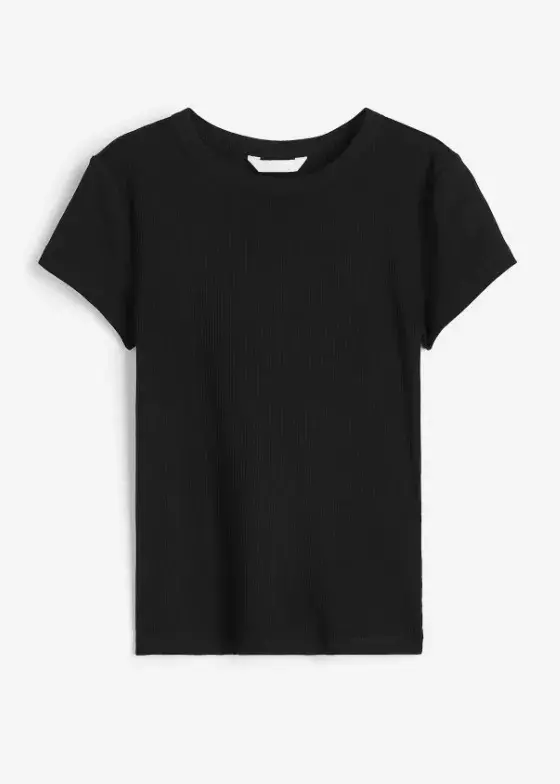 Žebrované tričko, H&M, 189 Kč