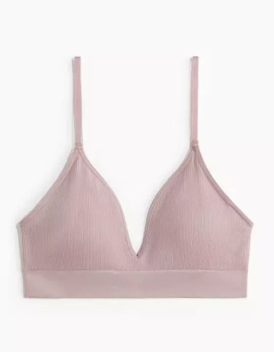 Bezešvá vyztužená měkká podprsenka, H&M, 239 Kč