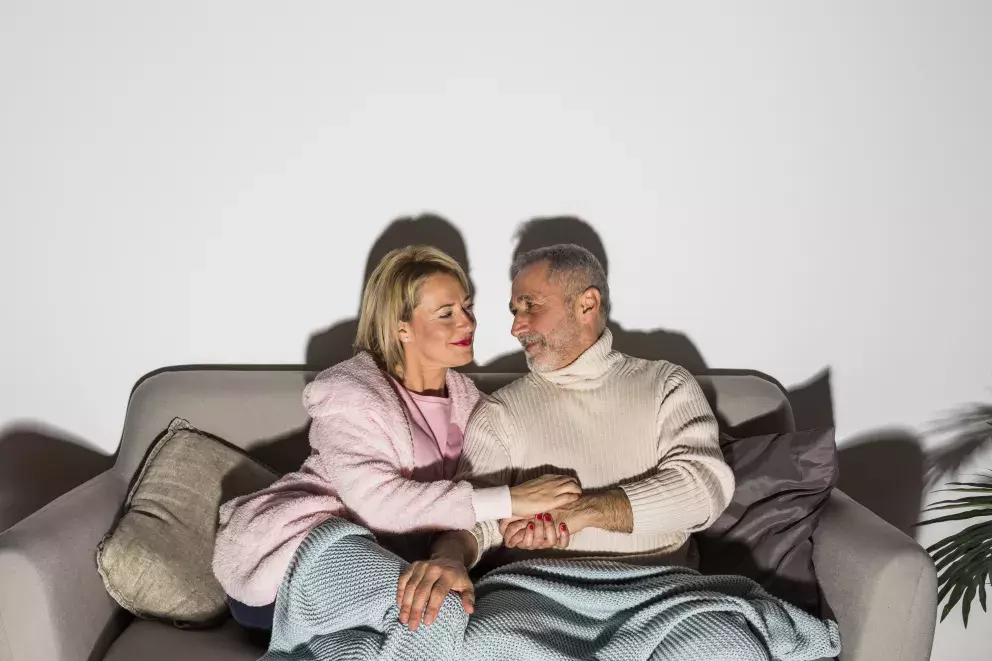 muž, žena, únava, manželé