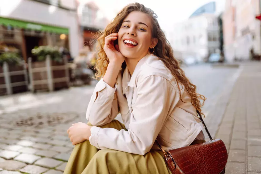 lehké vlny na dlouhých vlasech